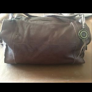 Sak Brown Leather Cross Body Bag